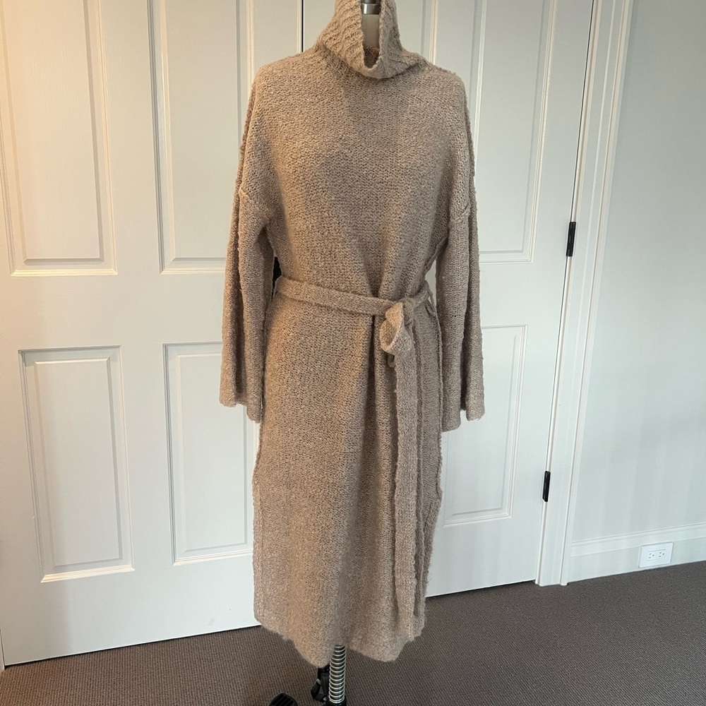 STAUD Oatmeal Midi Dress